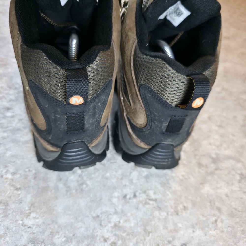 Men's 9 WIDE Merrell Moab 3 Mid Waterproof Hiking Boots J035839W *Read Desc. - Picture 6 of 9